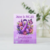 6月はMCAS認識度月情報 ポストカード (スタンド正面)