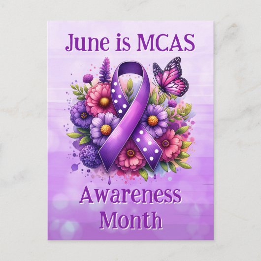 6月はMCAS認識度月情報 ポストカード (正面)
