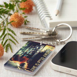 6月はPTSD認識度月キーチェーン キーホルダー