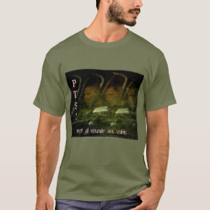 6月はPTSD認識度月Tシャツ Tシャツ