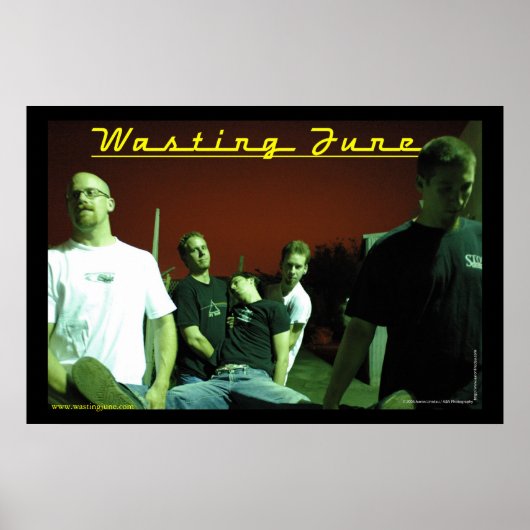 6月を無駄にする ポスター (正面)