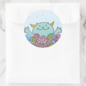 6月モンスターシール ラウンドシール (バッグ)