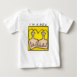 6月生まれの双子座 赤ちゃん ベビーTシャツ