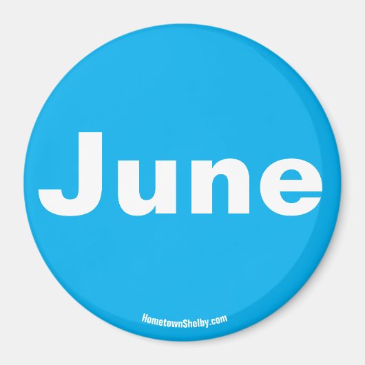 6月磁石 マグネット (正面)