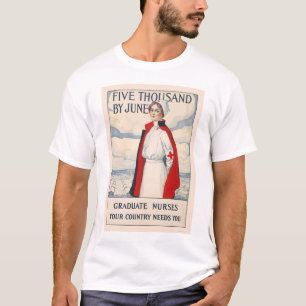 6月著五千-必要とされる学士看護師 Tシャツ