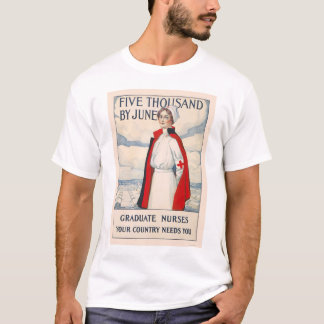 6月著五千-必要とされる学士看護師 Tシャツ