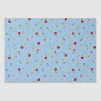 6月誕生月フラワーズバラハニーサックル 薄葉紙