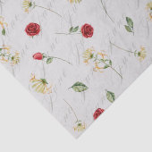 6月誕生月フラワーズバラハニーサックル 薄葉紙 (詳細)