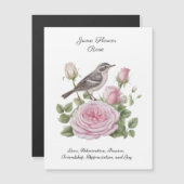 6月誕生月花バラエレガント誕生日 (正面/裏面)