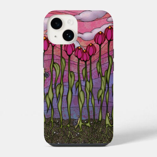 6月開花 iPhoneケース (裏面)
