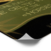 6月馬のケルトの満月 ポスター (角)