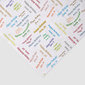 6月14日誕生日ティッシュペーパー 薄葉紙 (詳細)