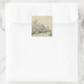 6月20日サウサンプトンで主の後に乗船 スクエアシール (バッグ)