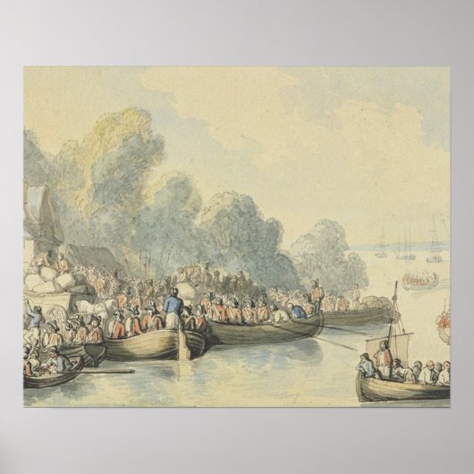 6月20日サウサンプトンで主の後に乗船 ポスター (正面)