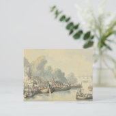 6月20日サウサンプトンで主の後に乗船 ポストカード (スタンド正面)