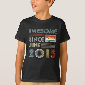 6月2015日の第4誕生日以来素晴らしいヴィンテージ Tシャツ