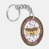 6月22日チョコレートエクレアデー キーホルダー (正面左)