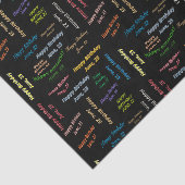 6月23日誕生日ティッシュペーパー 薄葉紙 (詳細)