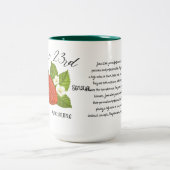 6月23日Birthdate Personality Mug ツートーンマグカップ (中央)