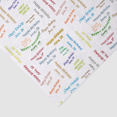 6月26日誕生日ティッシュペーパー 薄葉紙 (詳細)