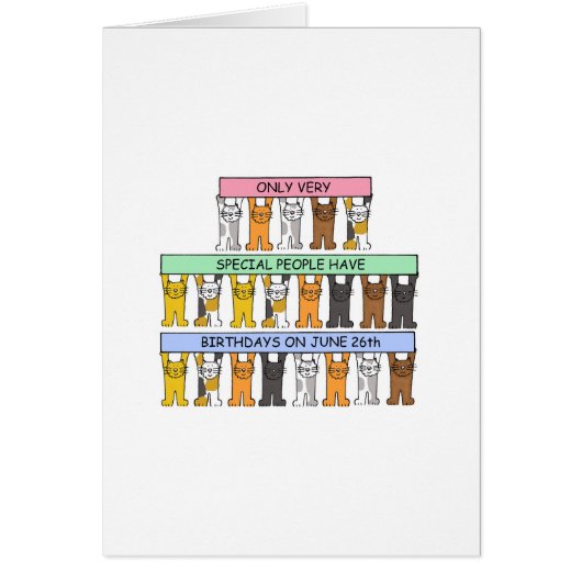 6月26誕生日猫漫画 (正面)