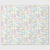 6月30日誕生日ギフトラッピング紙 ラッピングペーパー (フラット)