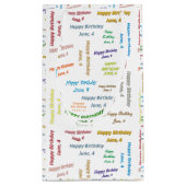 6月4日誕生日抱き枕 スモールペーパーバッグ (裏面)