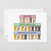 6月5誕生日猫漫画 ポストカード (正面/裏面)