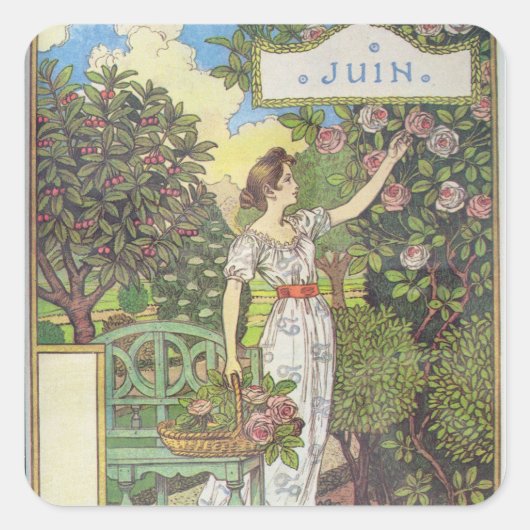 6月 スクエアシール (正面)