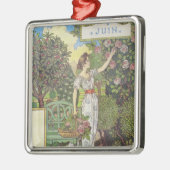 6月 メタルオーナメント (左)