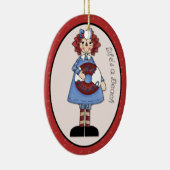 6月「人生のビーチ」アニー・アドベントオーナメント セラミックオーナメント (右)