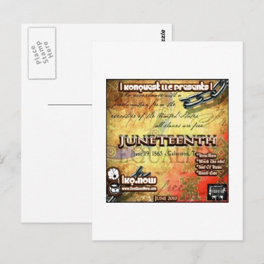 6月～6月1日 ポストカード (正面/裏面)