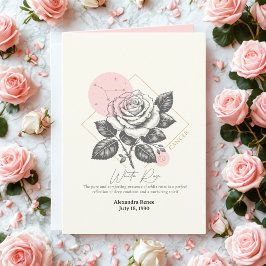 6月～7月誕生花カスタム誕生日 カード