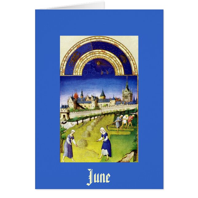 6月- Tres Riches Heures du Duc deの果実 (正面)