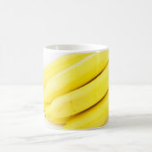 6本の黄色いバナナ コーヒーマグカップ (中央)