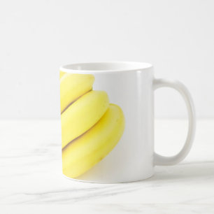 6本の黄色いバナナ コーヒーマグカップ