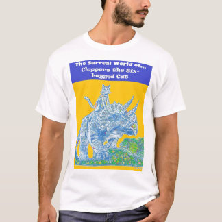 6本足の猫のTシャツ クロッパーズ Tシャツ