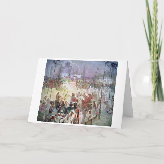 #6東ローマ皇帝としてのデュサンの即位 カード (正面)