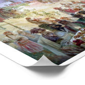 #6東ローマ皇帝としてのデュサンの即位 ポスター (角)