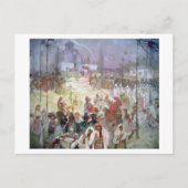 #6東ローマ皇帝としてのデュサンの即位 ポストカード (正面)