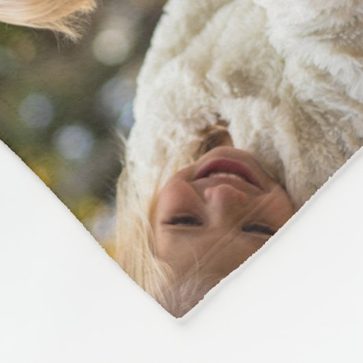 6枚のおばあちゃんの名前をカスタムするギフト フリースブランケット (角)