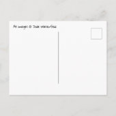 6枚のオリジナル油絵付き葉書 ポストカード (裏面)