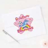 6枚のクラシック3"円形シール ラウンドシール (封筒)