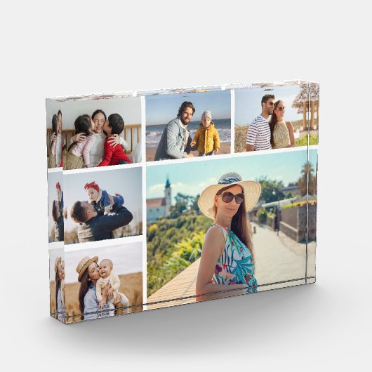 6枚のフォトコラージュのフォトブロックを作成 フォトブロック (左)