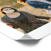 6枚のフォトコラージュのポスターを作成 ポスター (角)