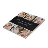 6枚のフォトコラージュを作成するあいさつを追加する タイル (側面)