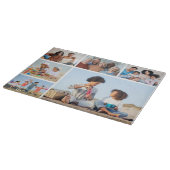 6枚のフォトコラージュを作成 カッティングボード (角)