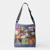 6枚のフォトコラージュを作成 クロスボディバッグ (正面)