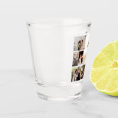 6枚のフォトコラージュを作成 ショットグラス (左)