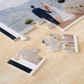 6枚のフォトコラージュを作成 ジグソーパズル (側面)